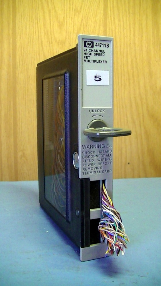 Hewlett Packard 44711B 24 Channel High Speed FET Multiplexer module