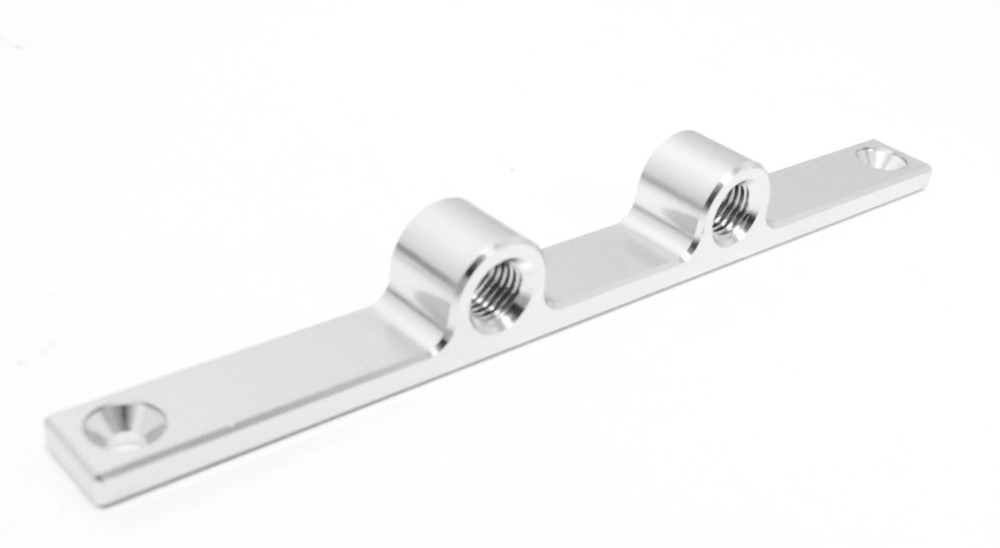 Challenger Billet Aluminum Front Brake Cable Splitter Mount