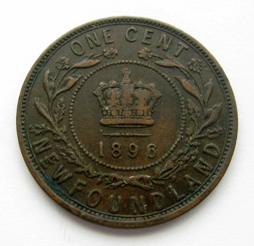 1896 Newfoundland One Cent