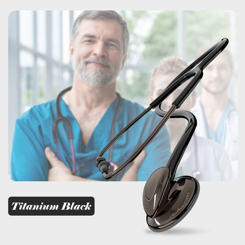 Classic Single Head Stethoscope for Nurses Doctors Soft Eartips Medical Supplies