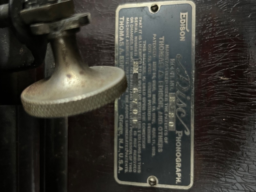 Early 1900’s Edison Antique Phonograph
