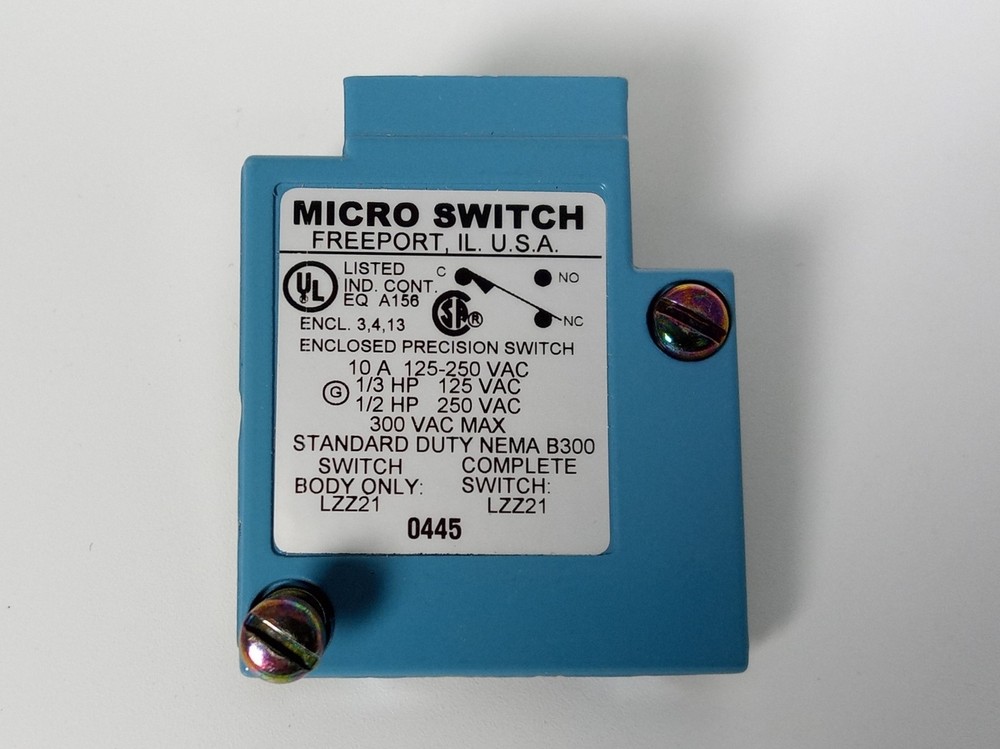 MICRO SWITCH LZZ21 HONEYWELL LIMIT SWITCH - NEW OPEN BOX