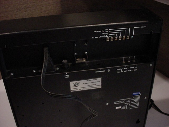 nice,working ESE LX-5112 Self-Setting Analog Clock Slave w/cord
