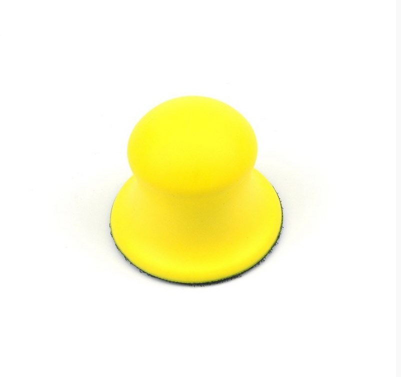 3" Hook and Loop Palm Dome Hand Sanding Block