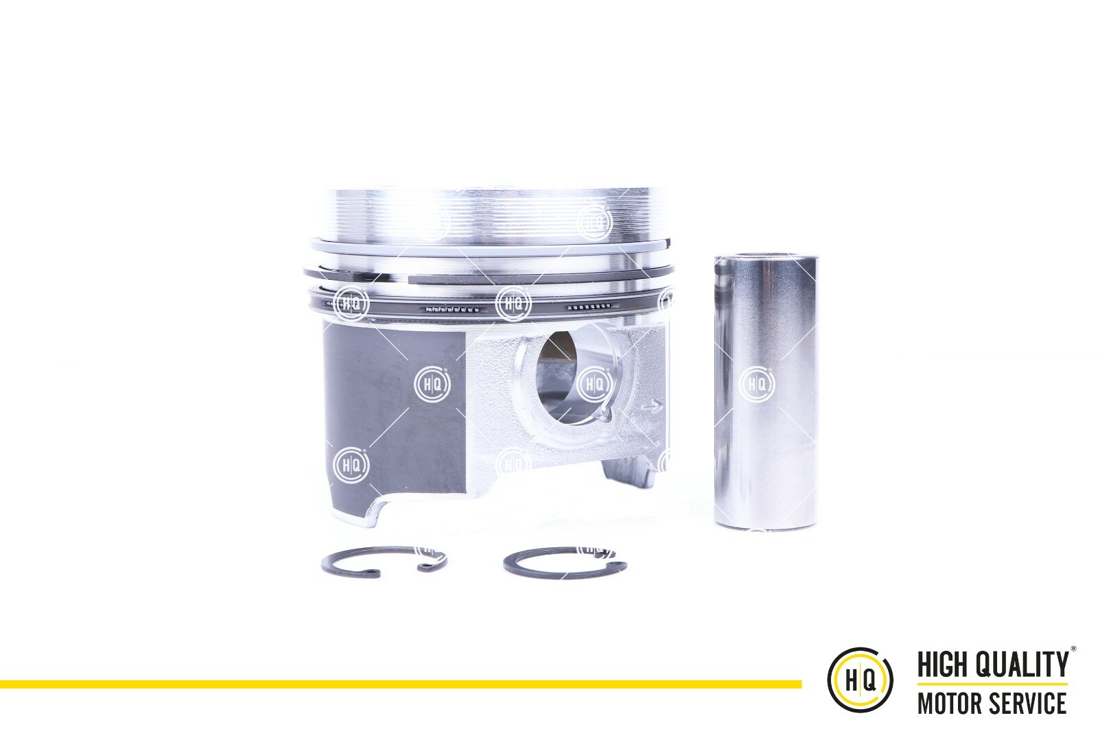 Piston With Rings STD For Kubota, 16423-21110, V2203 IDI, D1703, D1803, 87MM.