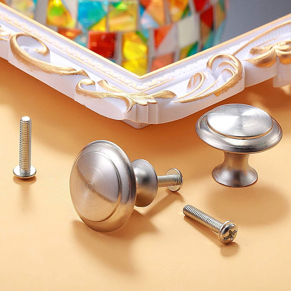Cabinet Knobs Drawer Pulls Door Cupboard Handles Kitchen Hardware Brushed Nickel