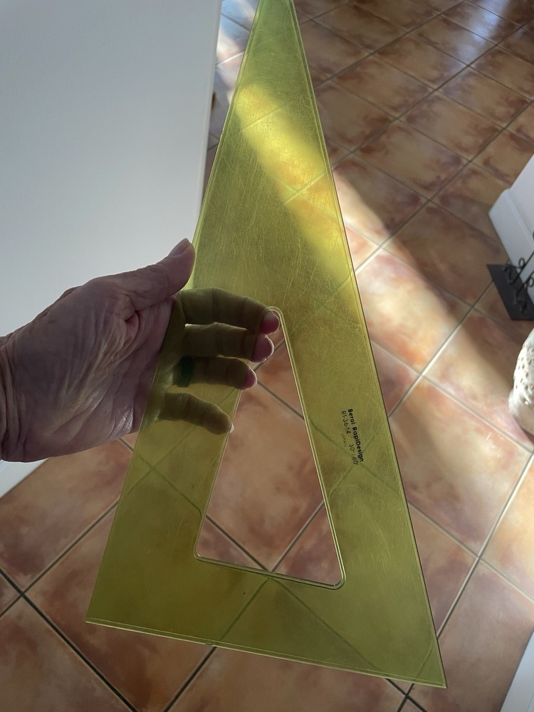 Berol RapiDesign Triangle RT-36-14 Drafting 30/60