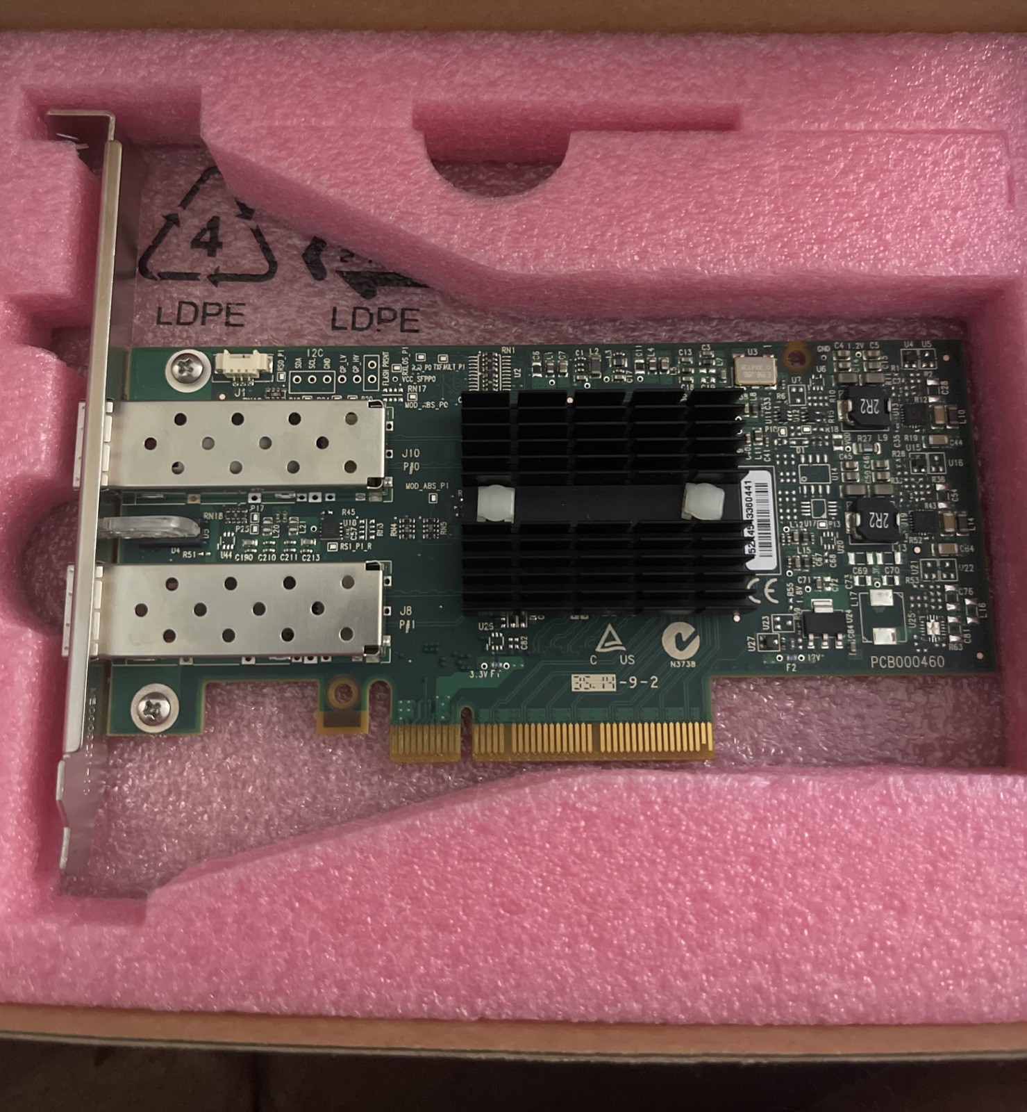 Mellanox ConnectX-3 EN MCX312A-XCBT Dual-Port 10GbE Ethernet Card High profile