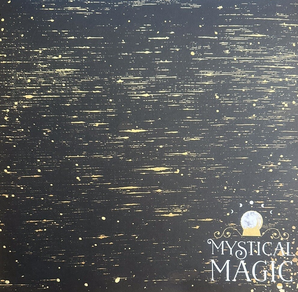 ~ HALLOWEEN ~ 12x12 SCRAPBOOK CARDSTOCK PAPER PAD 48 LOT *MARTHA STEWART* FOIL