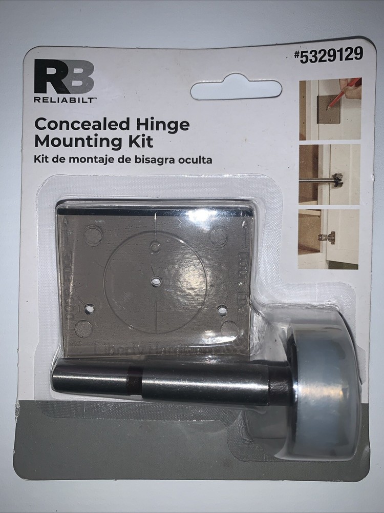 Reliabilt Concealed Hinge Cup Mounting Kit, NEW!