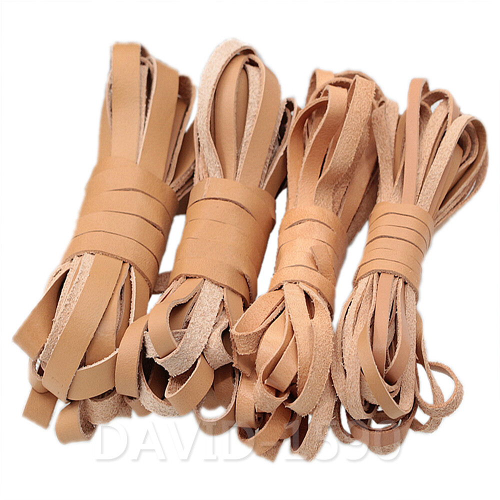 2mm-10mm Width Flat Cow Real Leather High-quality Finding Cord String Lace Rope