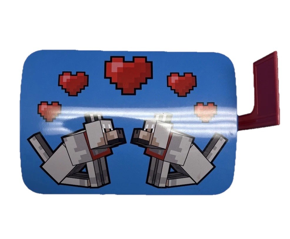 Minecraft 2022 Valentines Day Tin Mailbox