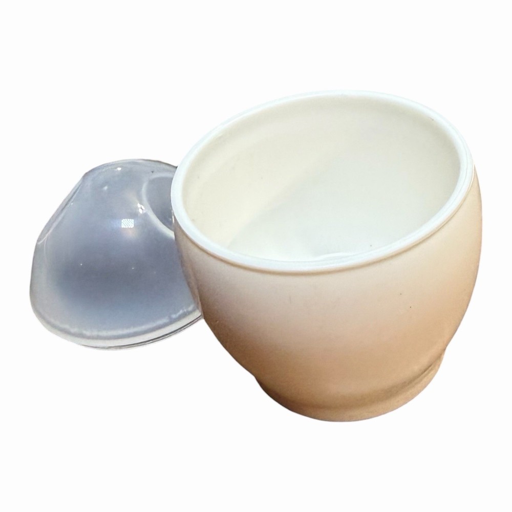Vintage Single Egg Microwave Boiler Cooker Shell Steamer Kitchen Cook Tool