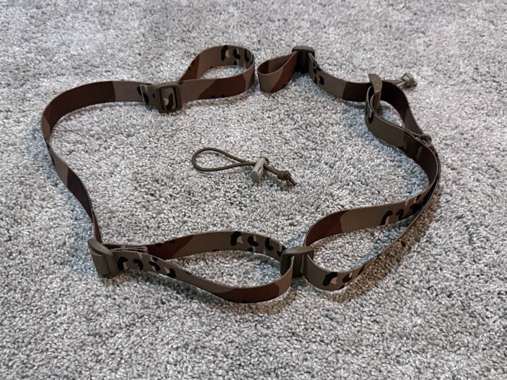 Whisper Sling 2 Point Quick Adjust with Slack Bungee Chocolate Chip Camo