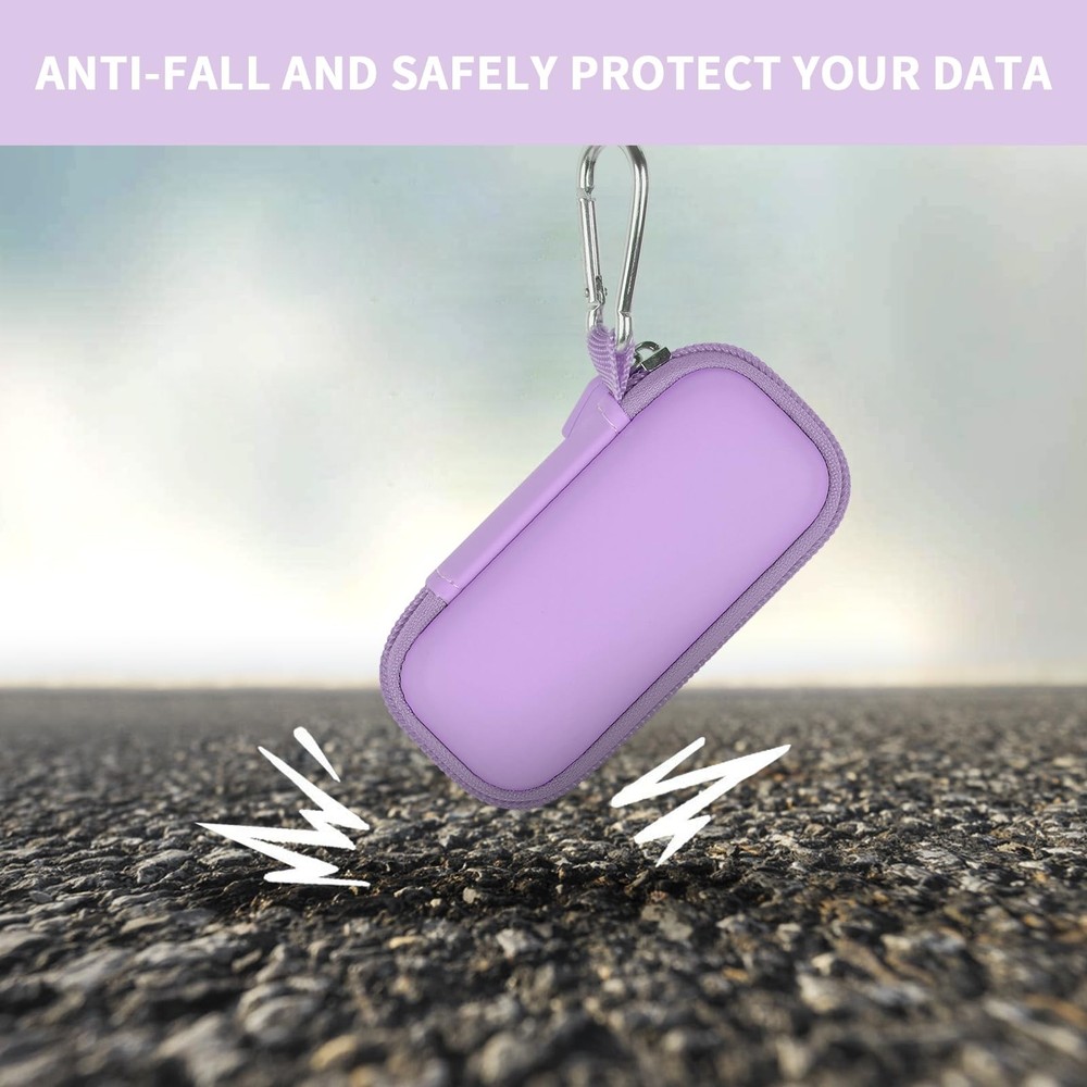 USB Flash Drive Case, SD Card Holder Compatible with Thumb Drive, Memory Card...