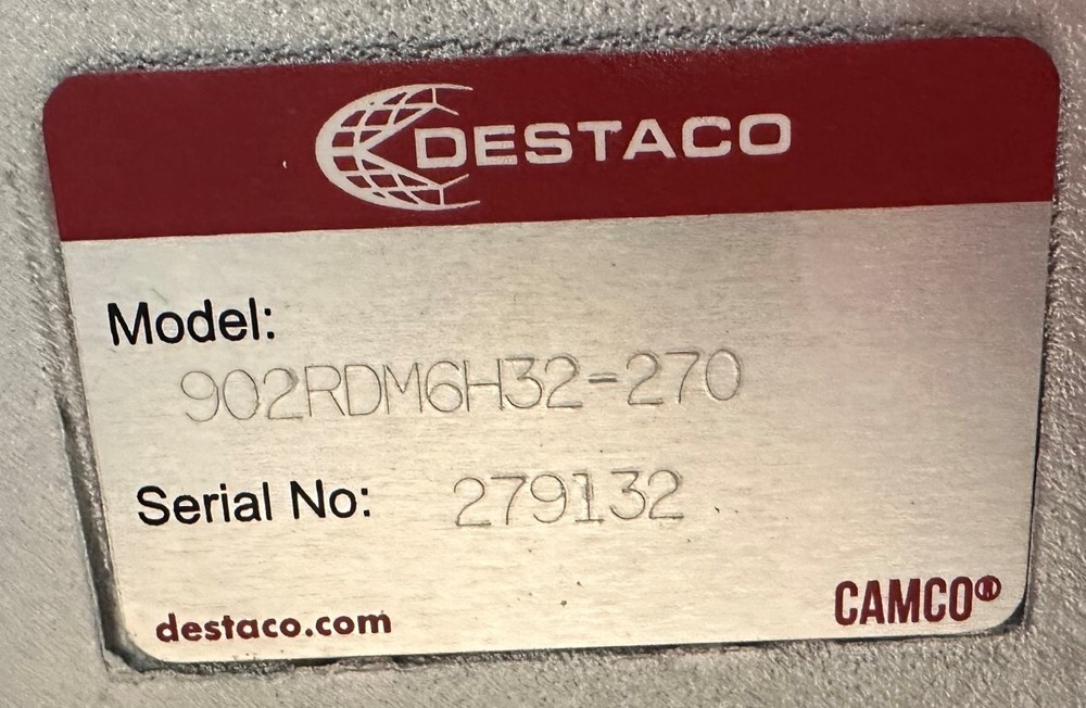 DESTACO 6 STATION INDEXING TABLE