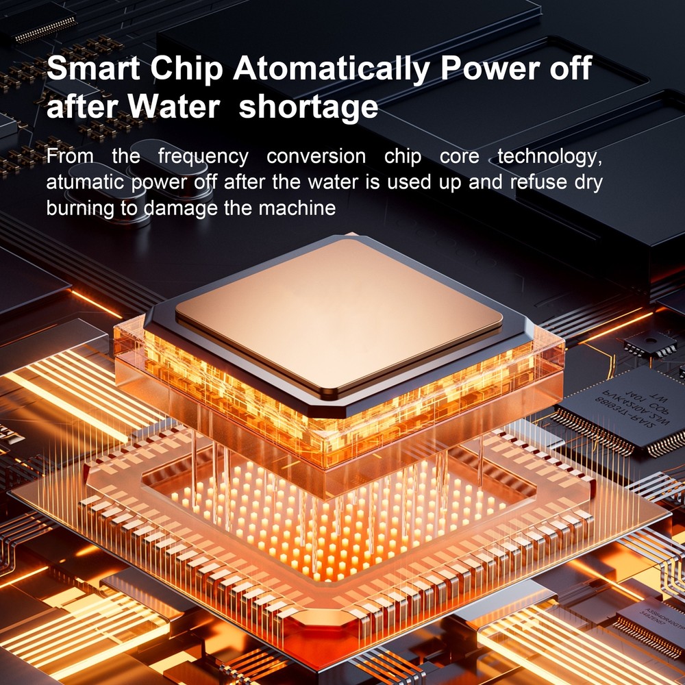 Electric Fireplace,With APP Control，Muticolor&Automatic Water