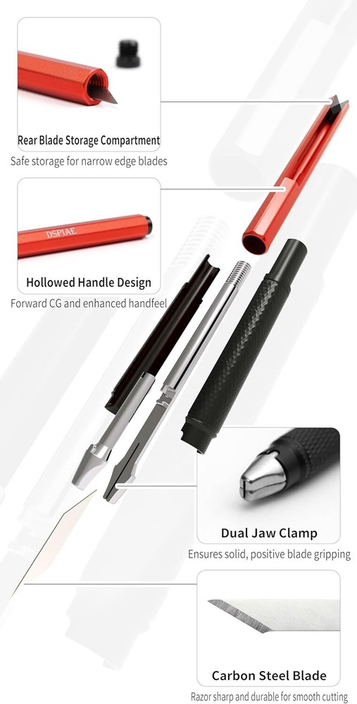 DSPIAE AT-DK01 Broad Blade Hobby Knife