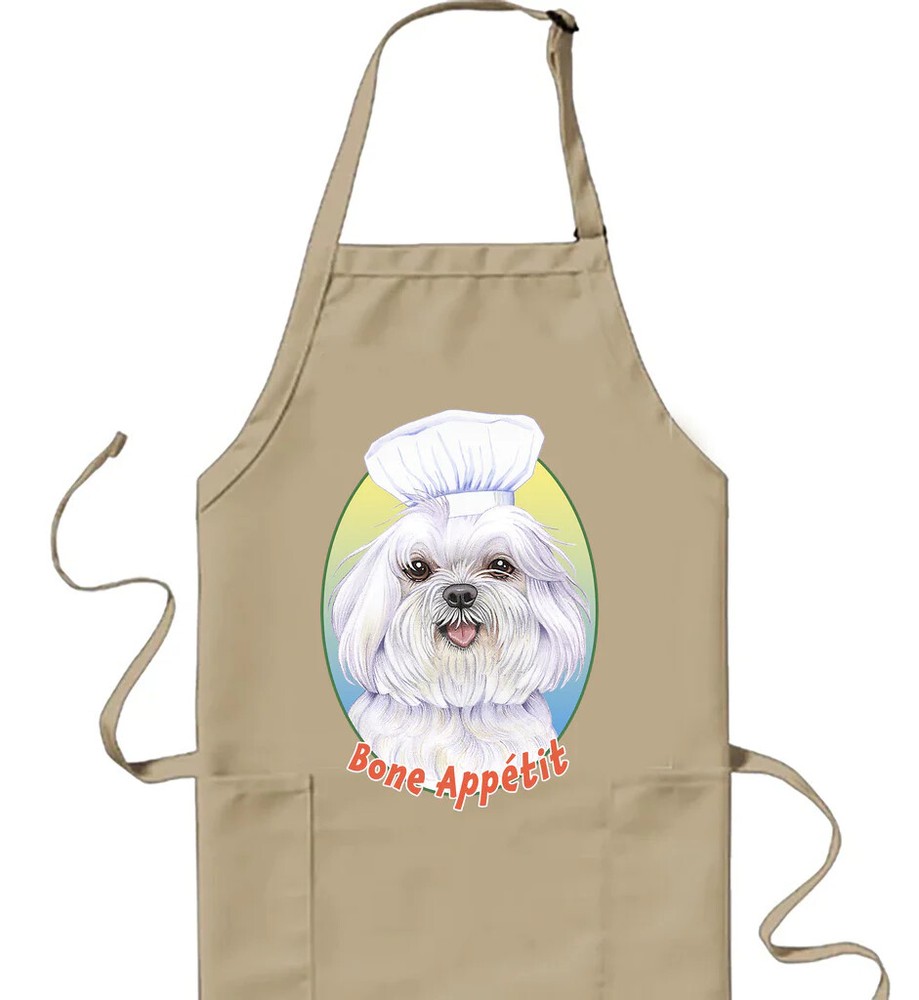 Maltese Cookin' Apron