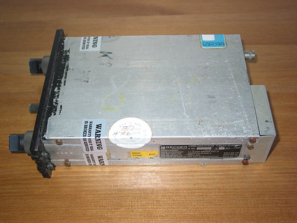 BECKER AR-2008/25 COM RADIO !!! VERY NICE AR COMM 2000 SERIES TRANSCEIVER !!!