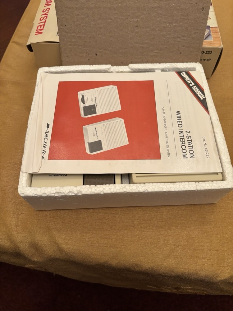 Vintage Archer Intercom System 43-223A