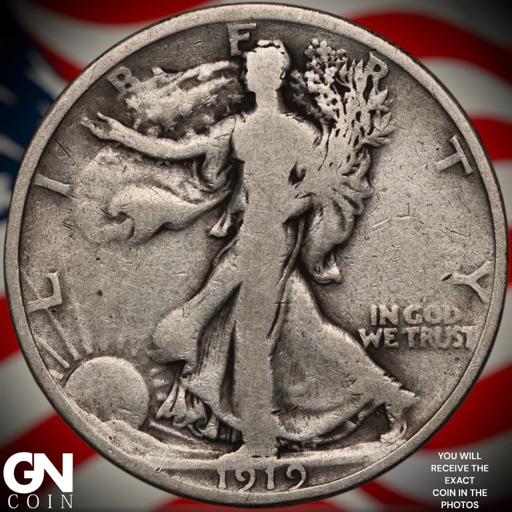 1919 P Walking Liberty Half Dollar A3171