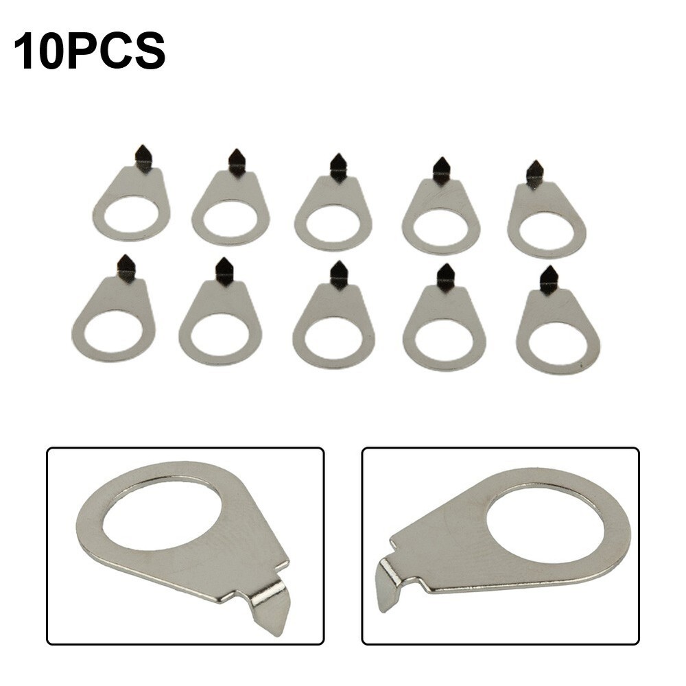 10Pcs Guitar Knobs Pointer Plate Indicator Washers for Gibson LP Electric Guitar