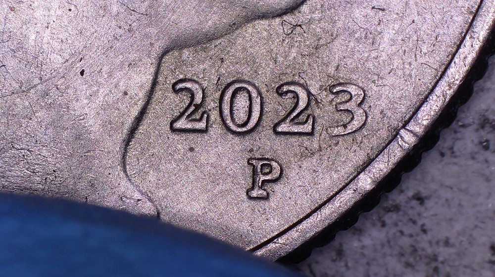 2023 P Edith Kanaka'Ole Quarter with Die Chip Errors on Reverse (#77440)