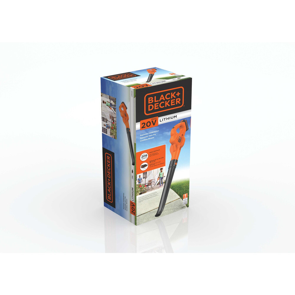 Black & Decker 20V MAX Li-Ion Sweeper Kit (1.5 Ah) LSW221 New