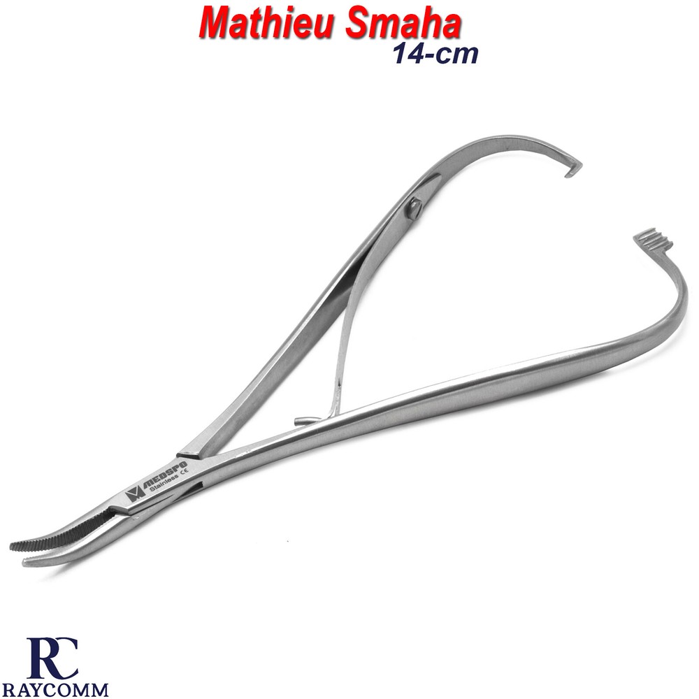 Mathieu Needle Holder Forceps Smaha Orthodontic Artery Clamp Suture Instruments