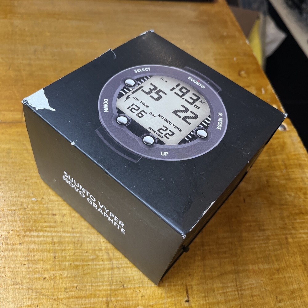 Suunto Vyper Novo Dive Computer - Graphite - Air Integration Compatible - Scuba