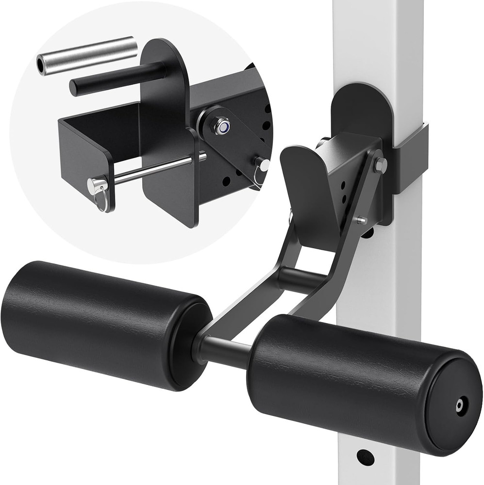 Nordic Hamstring Curl Attachment for 2X2/3X3 Power Racks - Adjustable Design