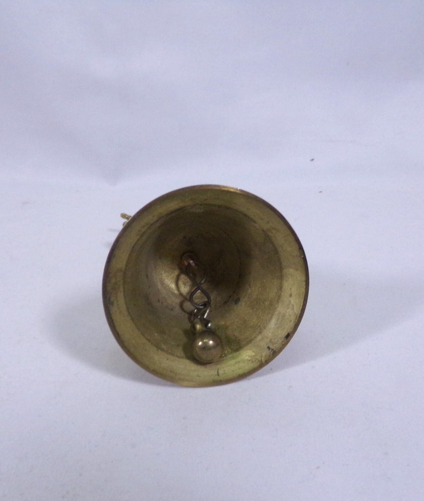 VINTAGE UNICORN 5.75" SOLID BRASS BELL