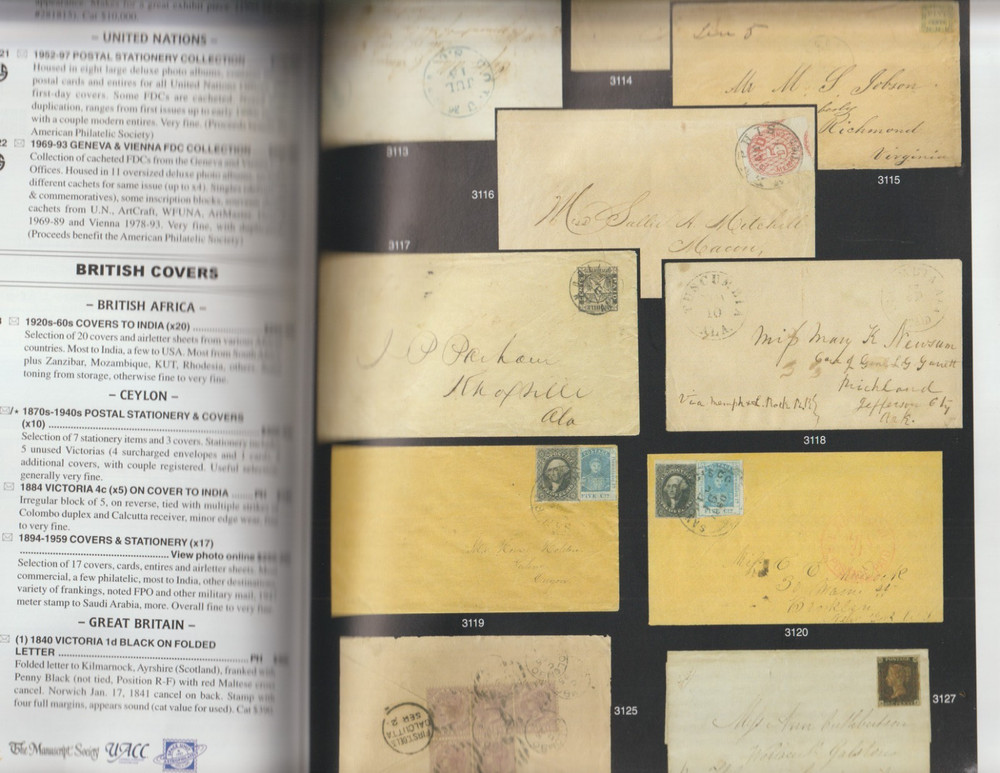 REGENCY SUPERIOR 2015 & 2016 SPACE-AUTOGRAPHS & STAMPS, 2 Catalogs, 4 Auctions.