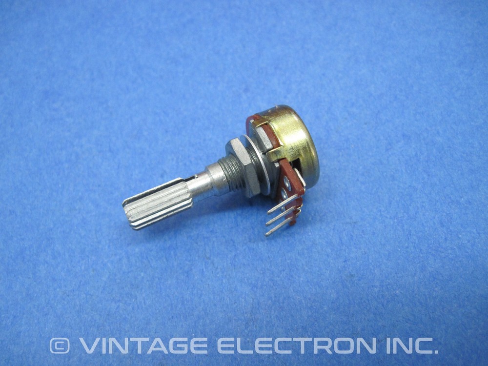 (5) NOS PANASONIC LINEAR CONTROL 20K OHM (20KOhm) Potentiometer (w/ Nut, Washer)
