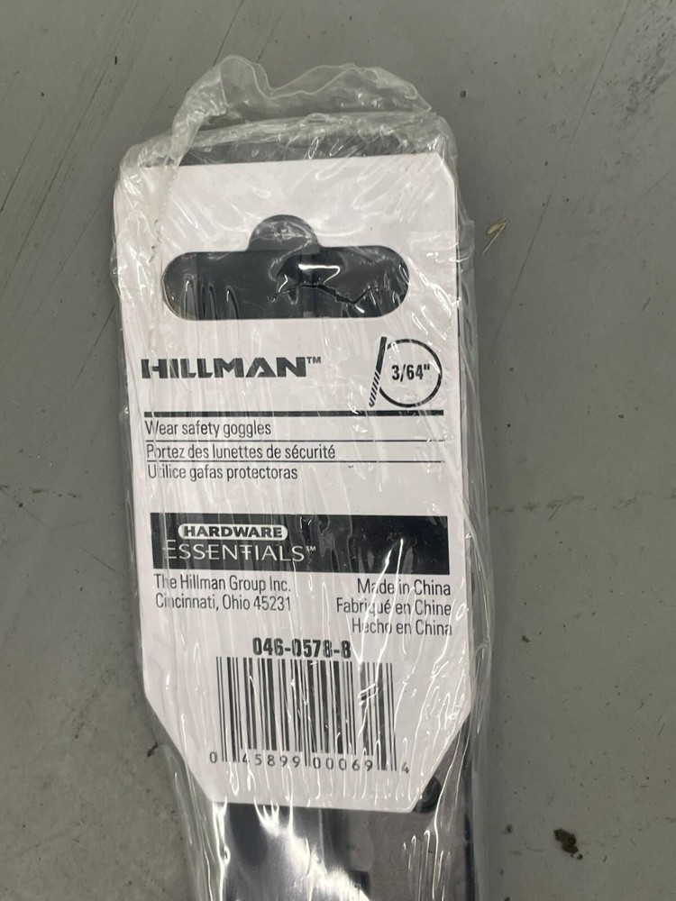6X HILLMAN HARDWARE ESSENTIALS PIANO CONTINUOUS HINGE BLACK 36 X 1-1/2"