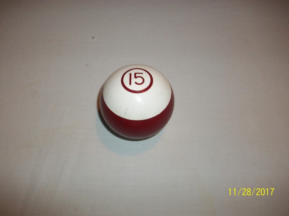 Vintage #15 Maroon Aramith Billiard Pool Single ring Replacement