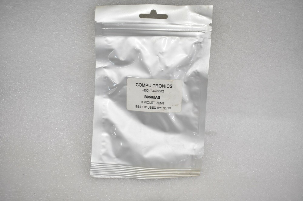 COMPU TRONICS B9565AS VIOLET PLOTTER PENS, FOR YOKOGAWA RECORDERS (3 PACK )