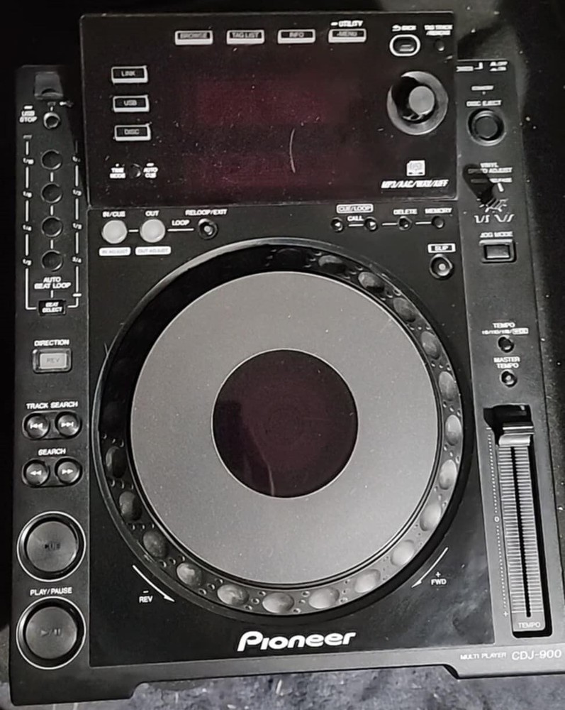Pioneer CDJ-900 Professional Multi-Player Turntable - Black