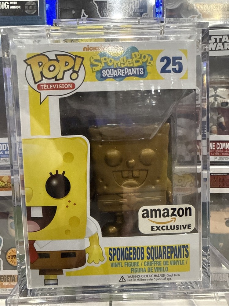 Funko Pop! Nickelodeon - Spongebob Squarepants #25 Amazon Gold