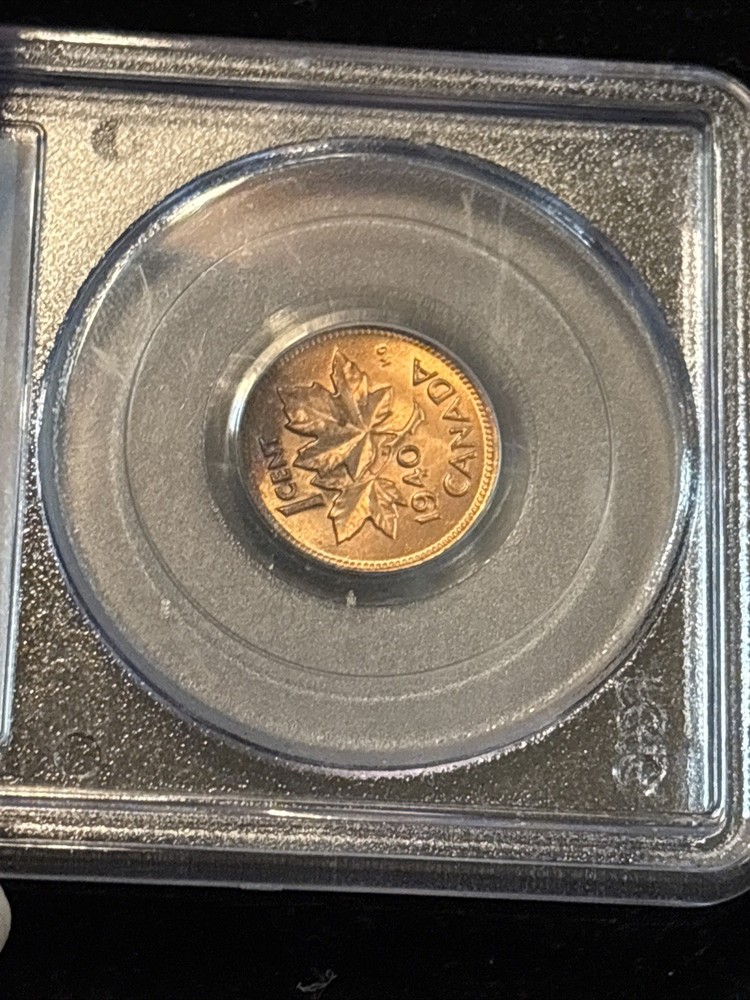 1940 Canada Penny Uncirculated Pcgs Ms64 Red Small Cent