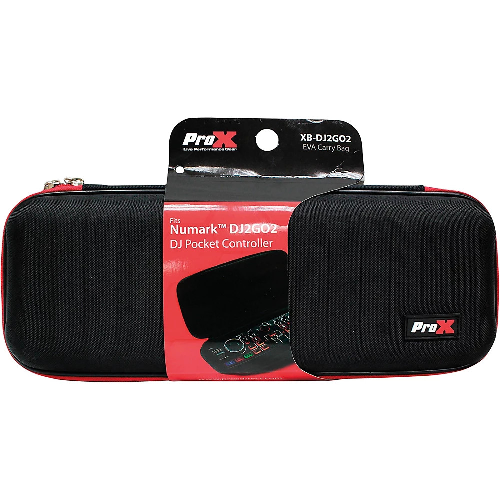 Numark DJ2GO2 TOUCH Pocket DJ Controller w/Touch-Capacitive Jog Wheels/ProX Case