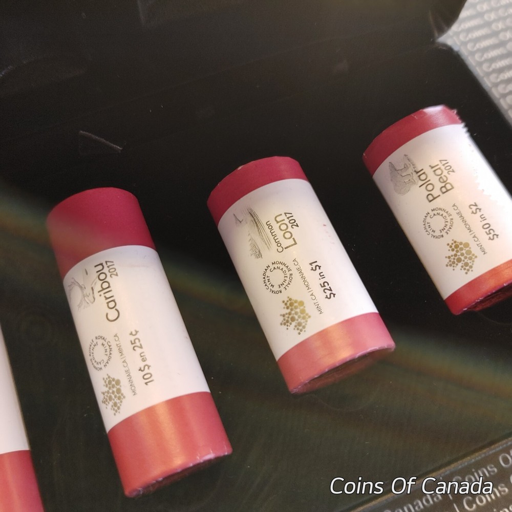 2017 Canada Special Wrap Roll Set - Traditional Classic Coin Set #coinsofcanada