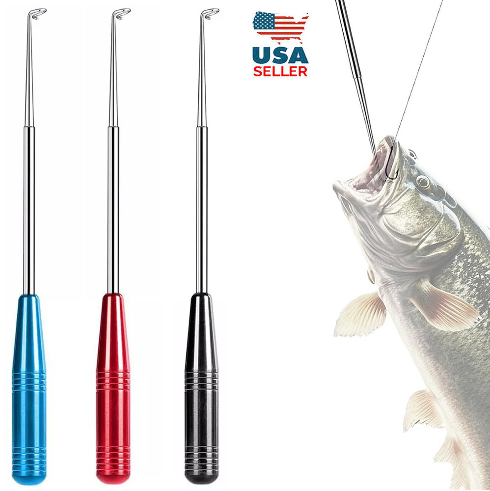 3× Fish Hook Quick Release Device Fishhook Detacher Remover Safety Extractor USA