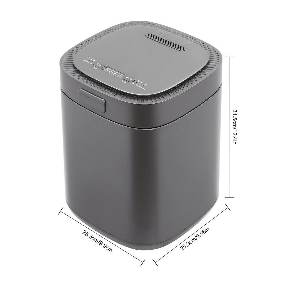 Smart Kitchen Waste Composter Electric Countertop WasteCycler Compost Bin 2.5L