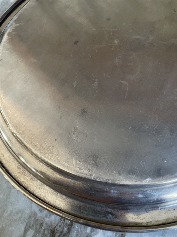 VIntage Silver on Copper Tea Set