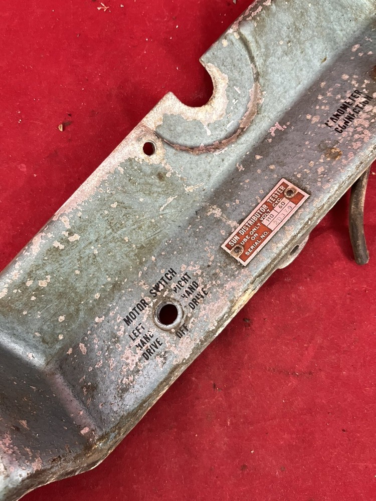 Sun Distributor Tester Machine Lower Plate