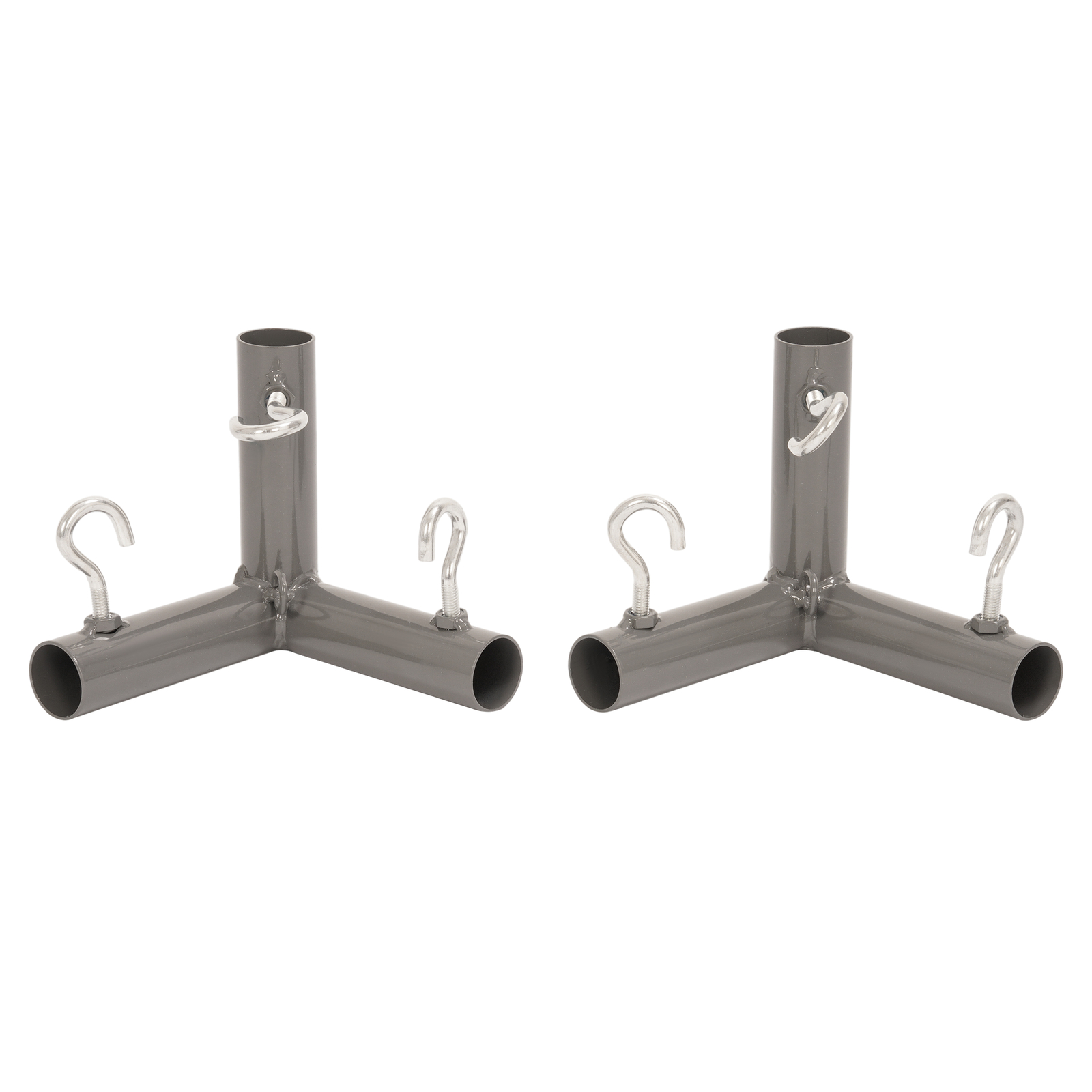 10 X 1" Golf Frame Corner Kit with Threaded Eye For DIY Outdoor Golf Cage Net