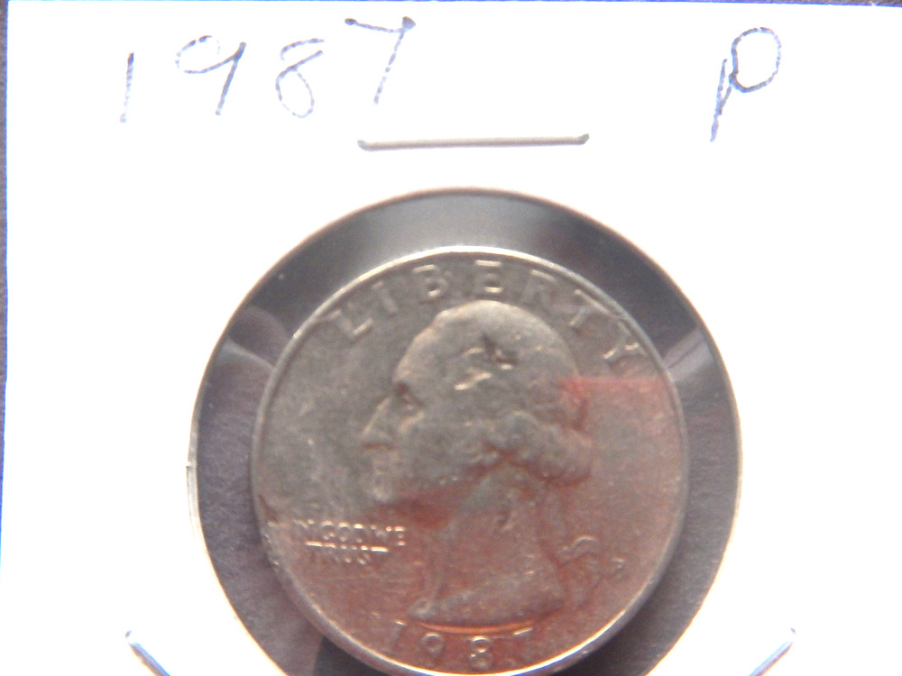 1987 (P) George Washington Quarter