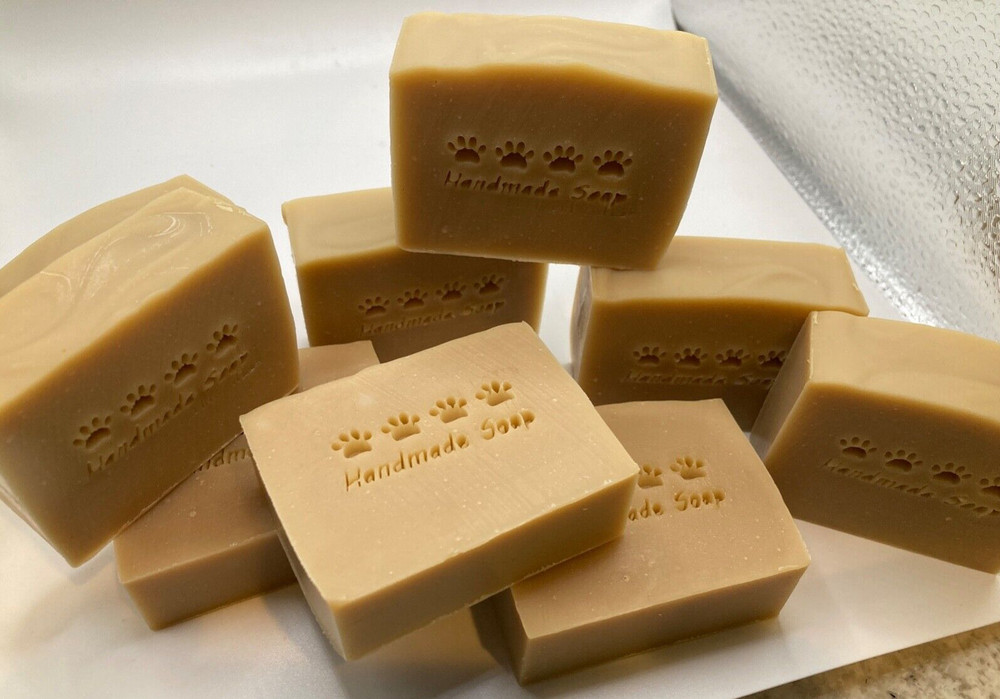 Handmade Solid Neem Dog Shampoo Soap Bars 3+ Oz. Each - Lot 1 Bar